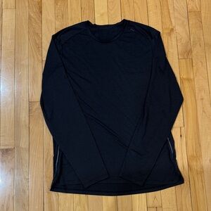 lululemon athletica Men's Long-Sleeve Crew Tee - Black
